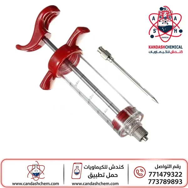 حقنة النكهات ، ابرة ،