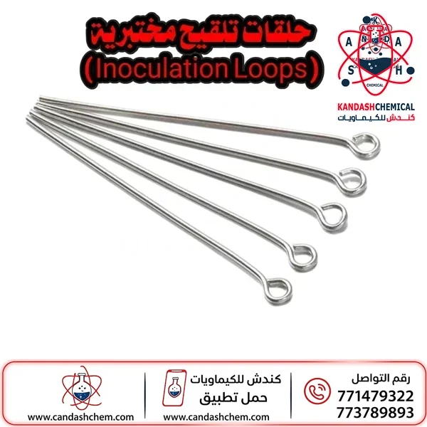 حلقة تلقيح نيكل كروم للمختبرات